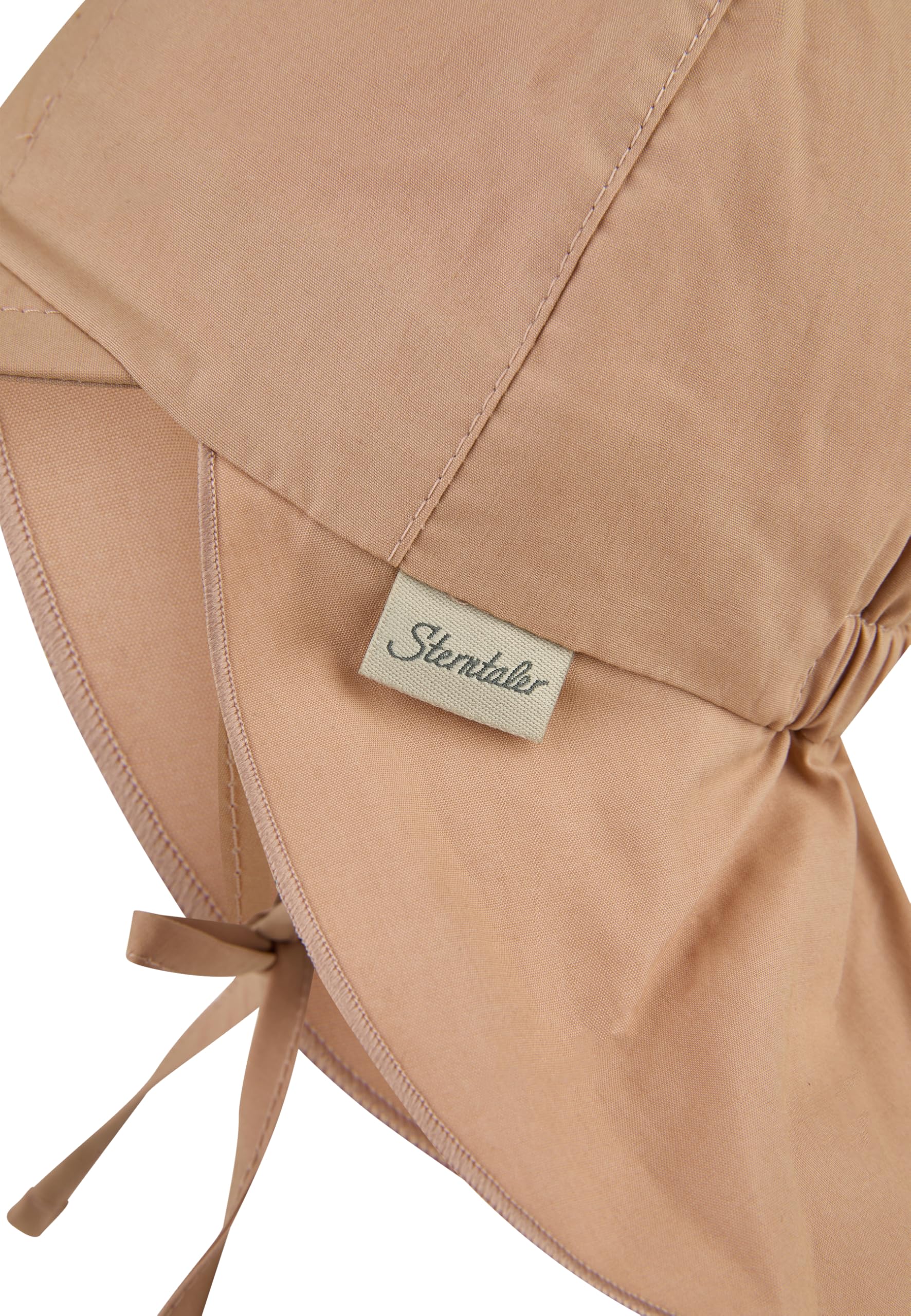 Sterntaler Schirmmütze Nackens. Proste, przeciwsłoneczne, brązowe, 43 unisex dziecko