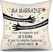 Here is a hug just for you my godmother to remind you that I love you and that you mean a lot to me Cushion Covers for Godmother Birthday Mother's Day Christmas Gift