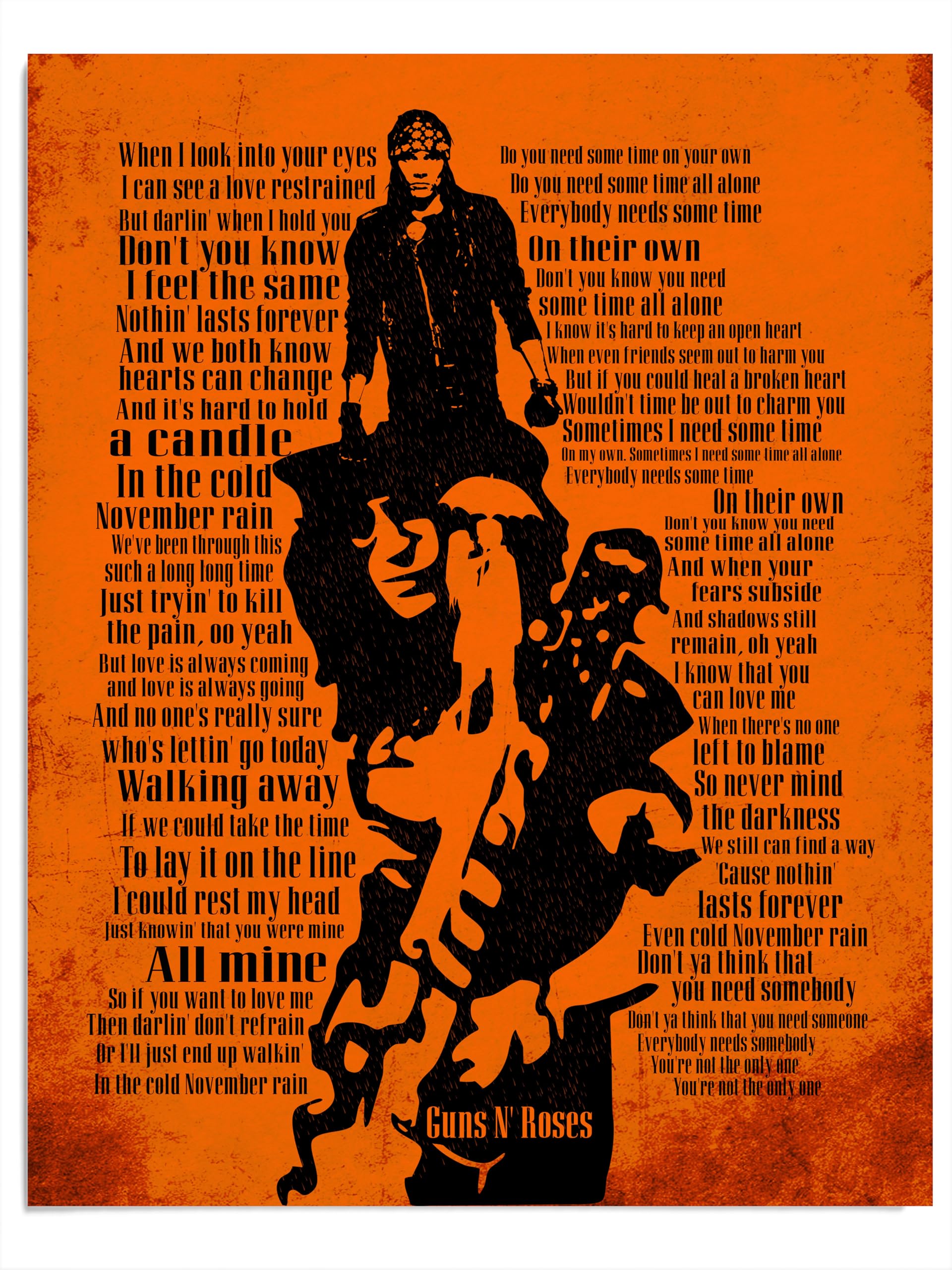Amazon.com: AMERICAN LUXURY GIFTS November Rain Guns N' Roses