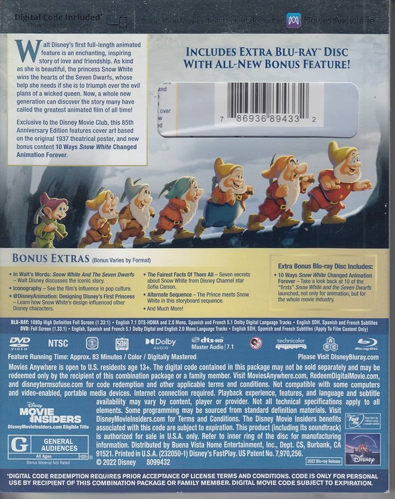 その他  White &amp; the Seven Dwarfs / [DVD] Amazon.com: Snow White and the Seven Dwarfs [DVD] : Adriana