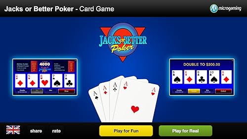 Popular Casino Card Game - Jacks or Better Poker - Microgaming