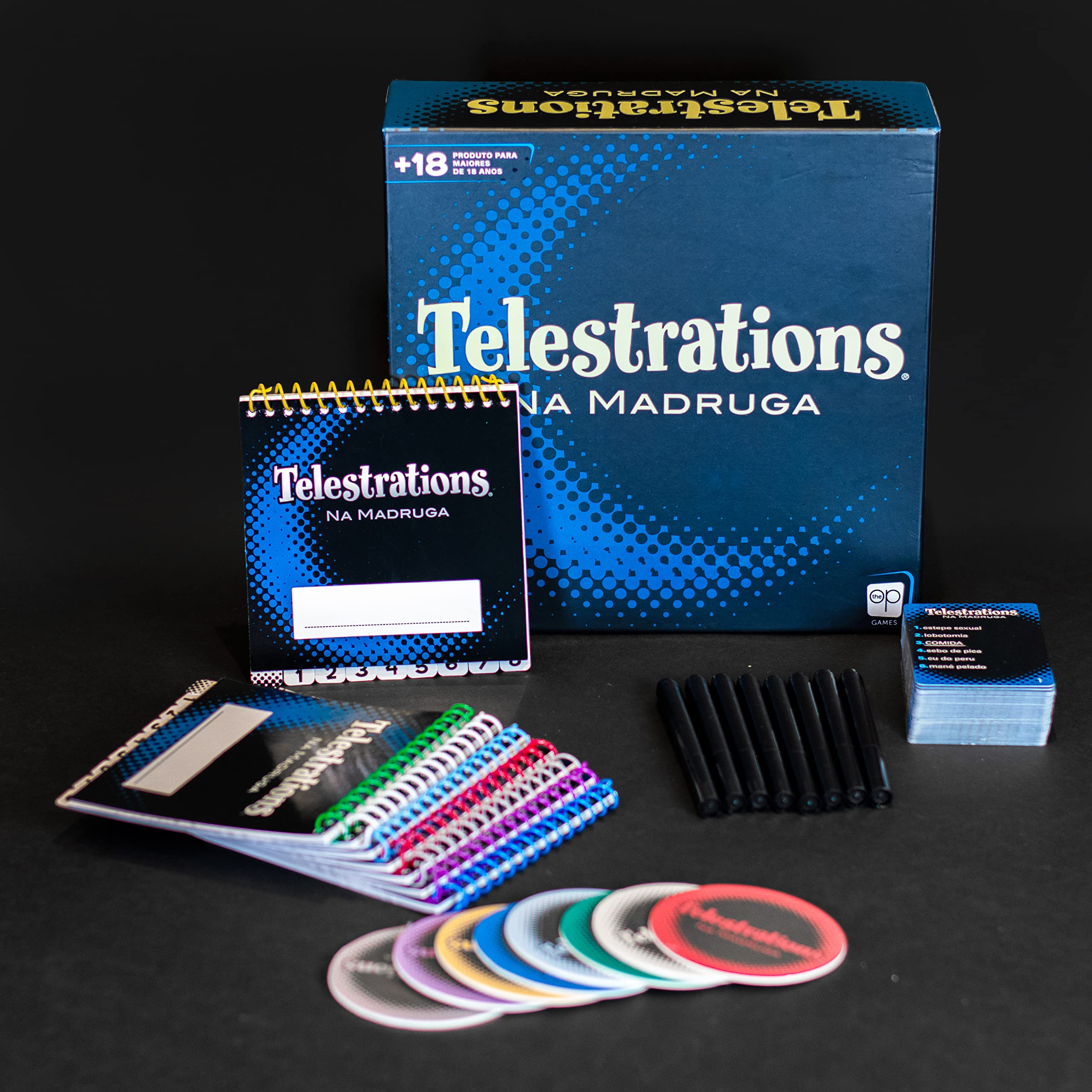 Amazon.com: Galapagos, Telestrations: Na Madruga, Board Game for Over 18  Years, 4 to 8 Players, 20 - 30 min : צעצועים ומשחקים