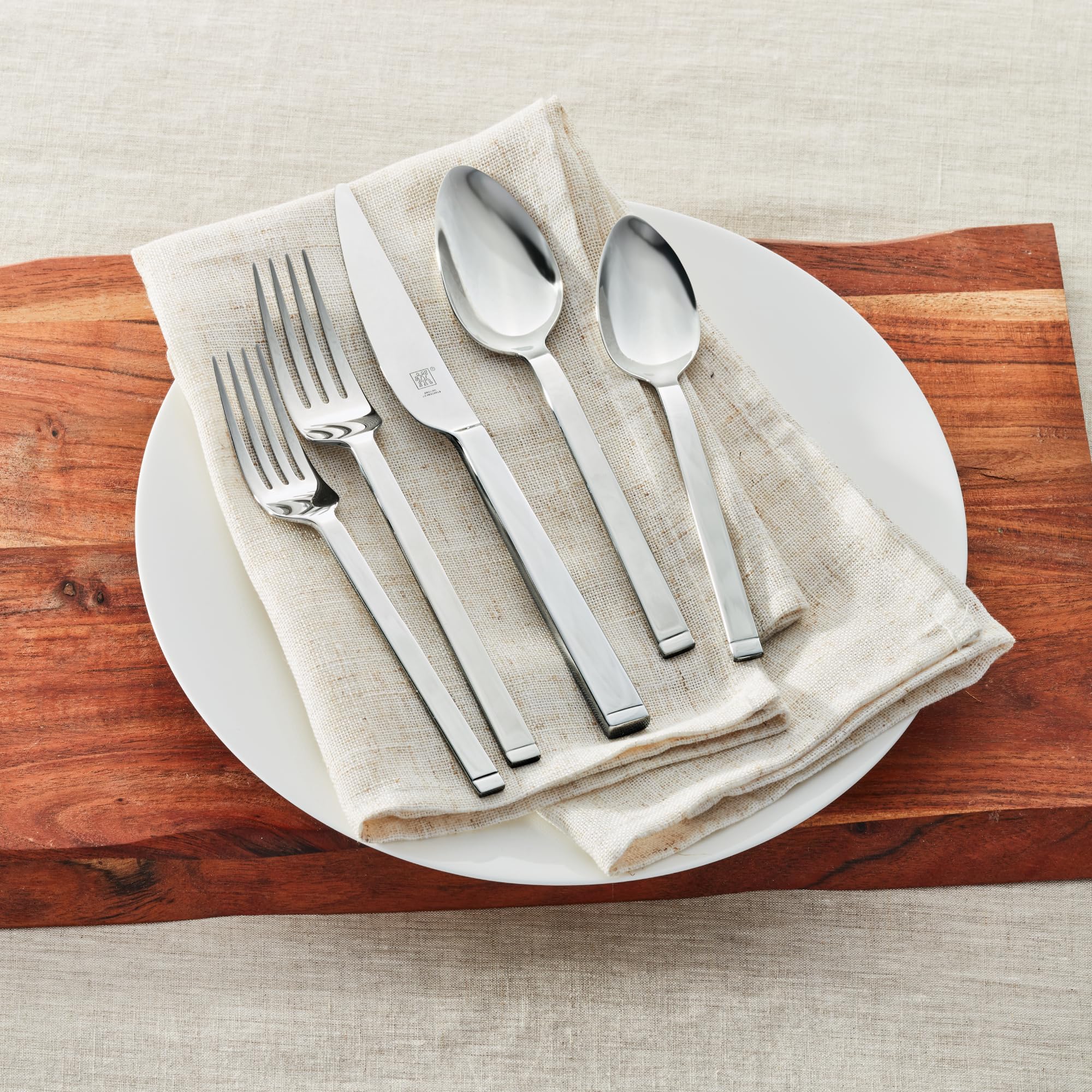 Amazon | ZWILLING 四角形 45点 18/10ステンレススチール 食器セット