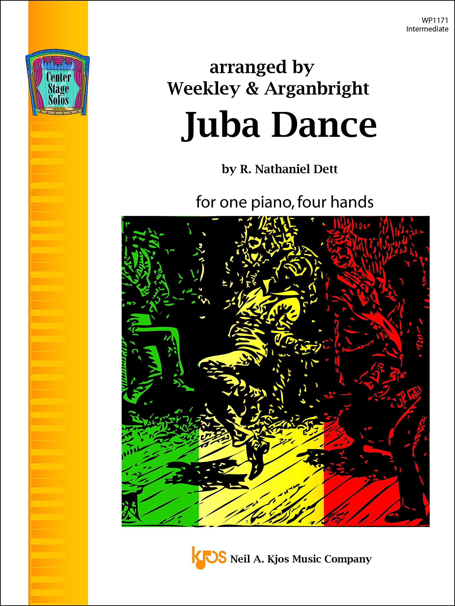 WP1171 - Juba Dance - Un pianoforte, quattro mani