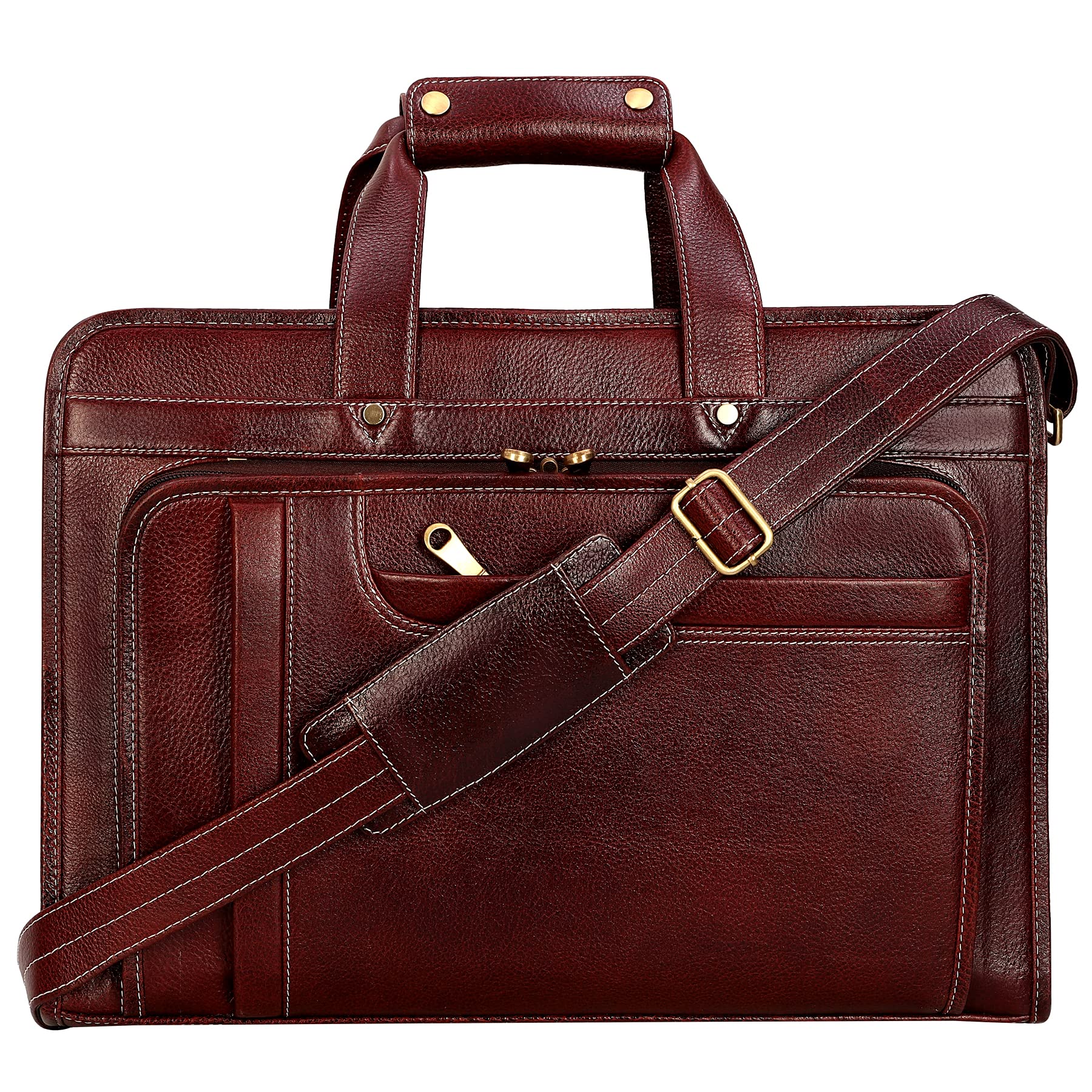 Da leather villa LV Leather laptop messenger and shoulder bags for men made in genuine leather (B098P9Z6DK) Amazon Price History, Amazon Price Tracker