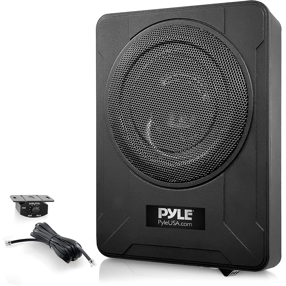 23/mo Finance Pyle 8Inch LowProfile Amplified Subwoofer System
