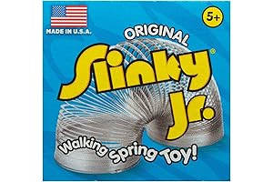 The Original Slinky Brand Metal Slinky Jr. Kids Spring Toy, Multi -...