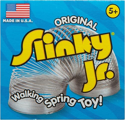 The Original Slinky Brand Metal Slinky Jr Juguete de primavera para niños multi