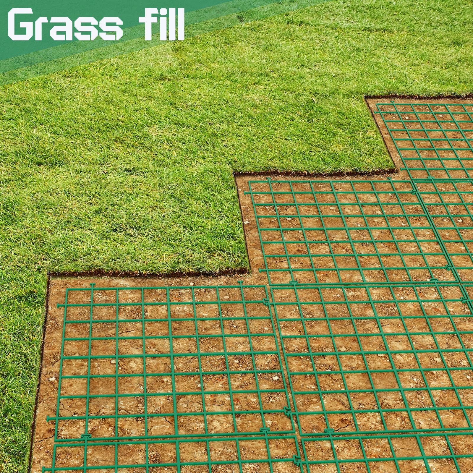 Snapklik.com : 12 Pcs 16 X 16 Inch Permeable Pavers Gravel Grid Rv ...