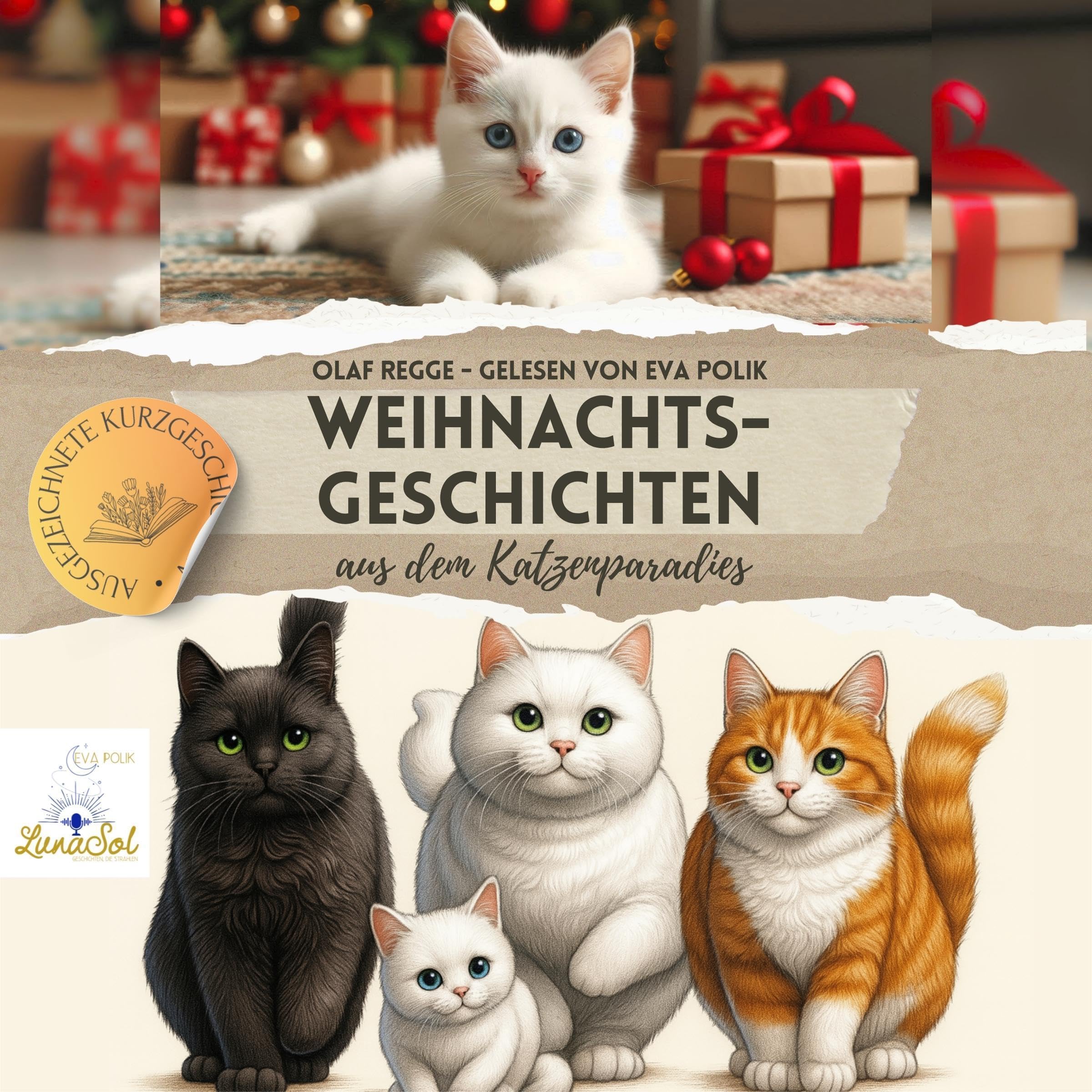 Cover art for Weihnachtsgeschichten aus dem Katzenparadies