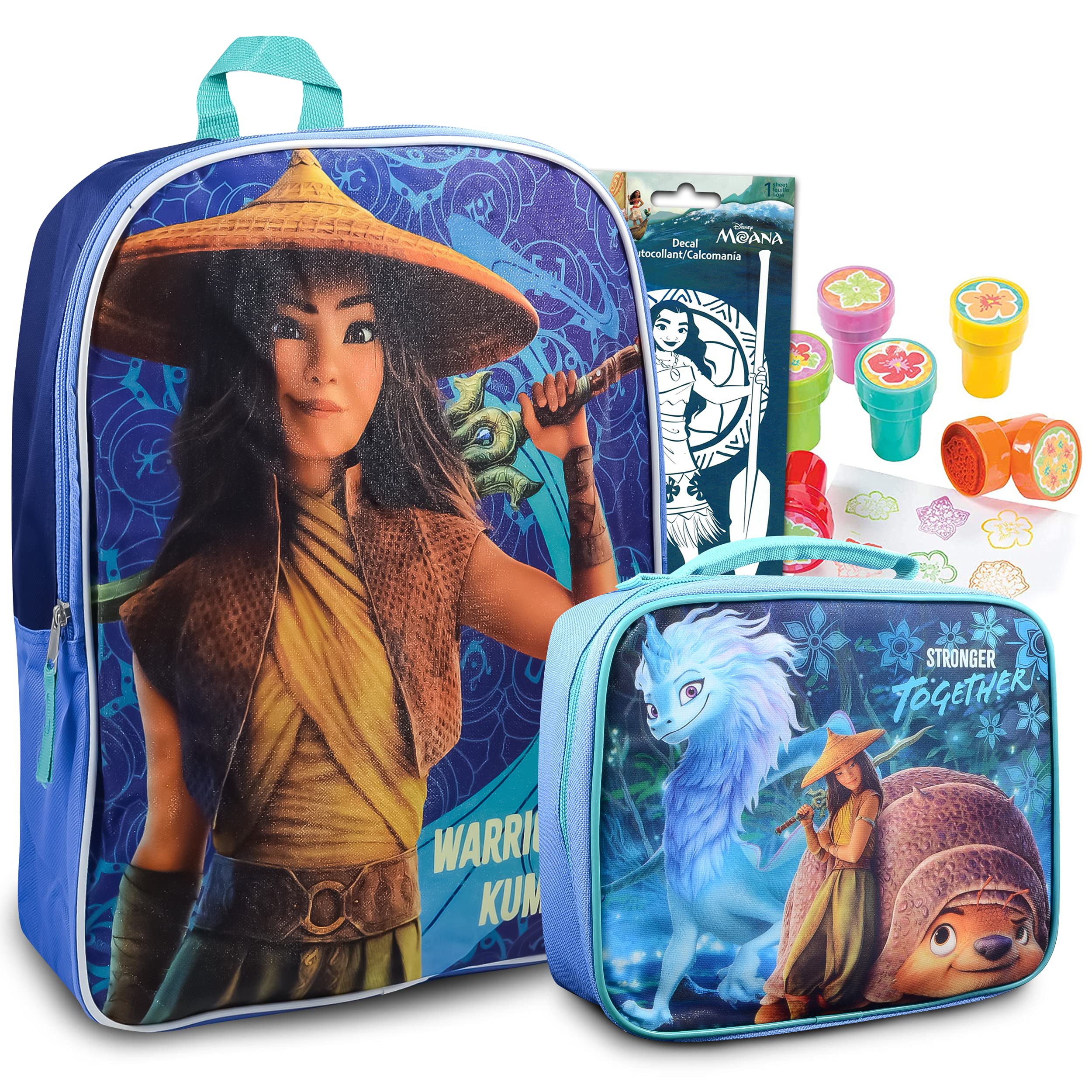 Buy Disney Raya And The Last Dragon Backpack And Lunch Box For Girls