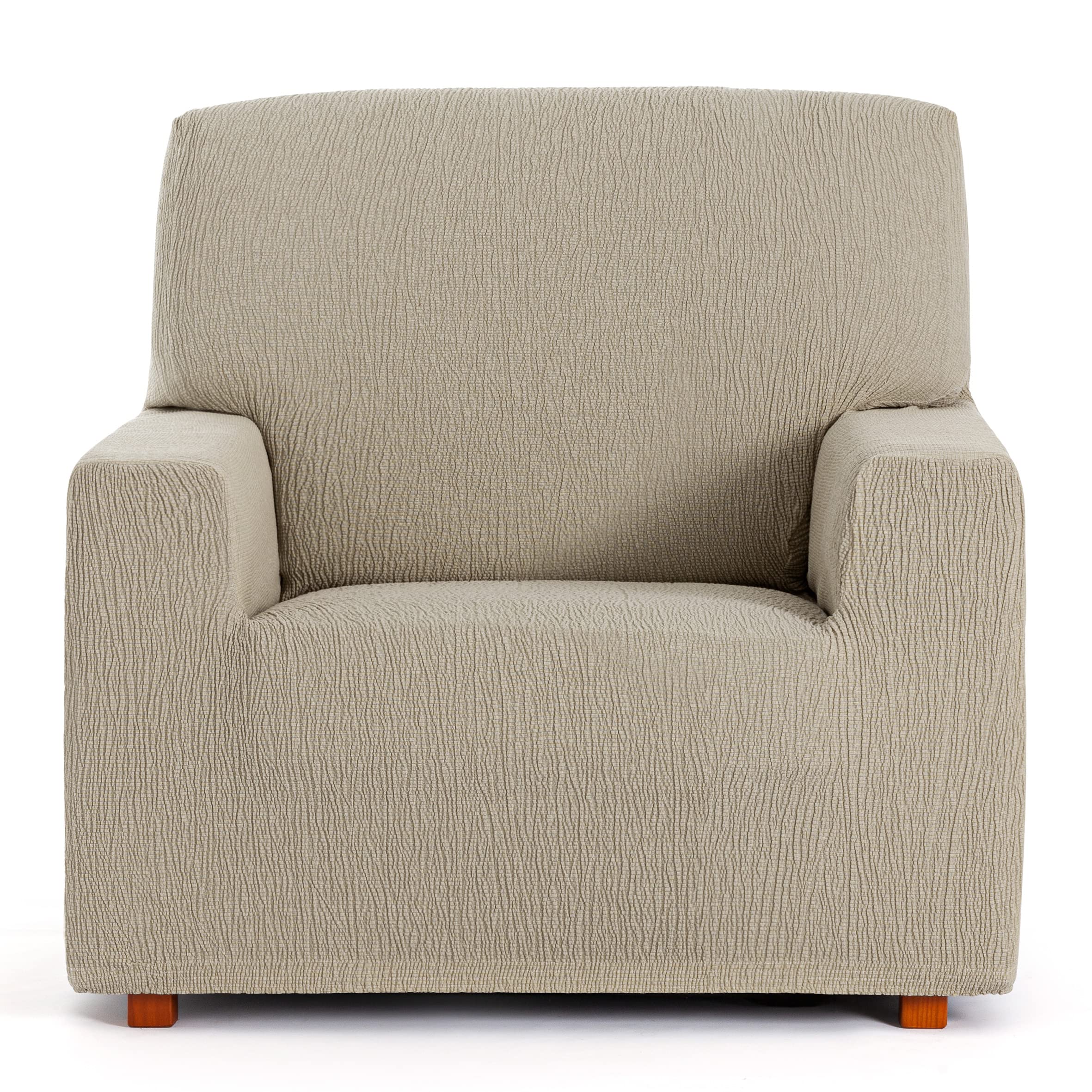 Eysa Llion Sofa Cover, Lycra, Vison 11, 1 Seater
