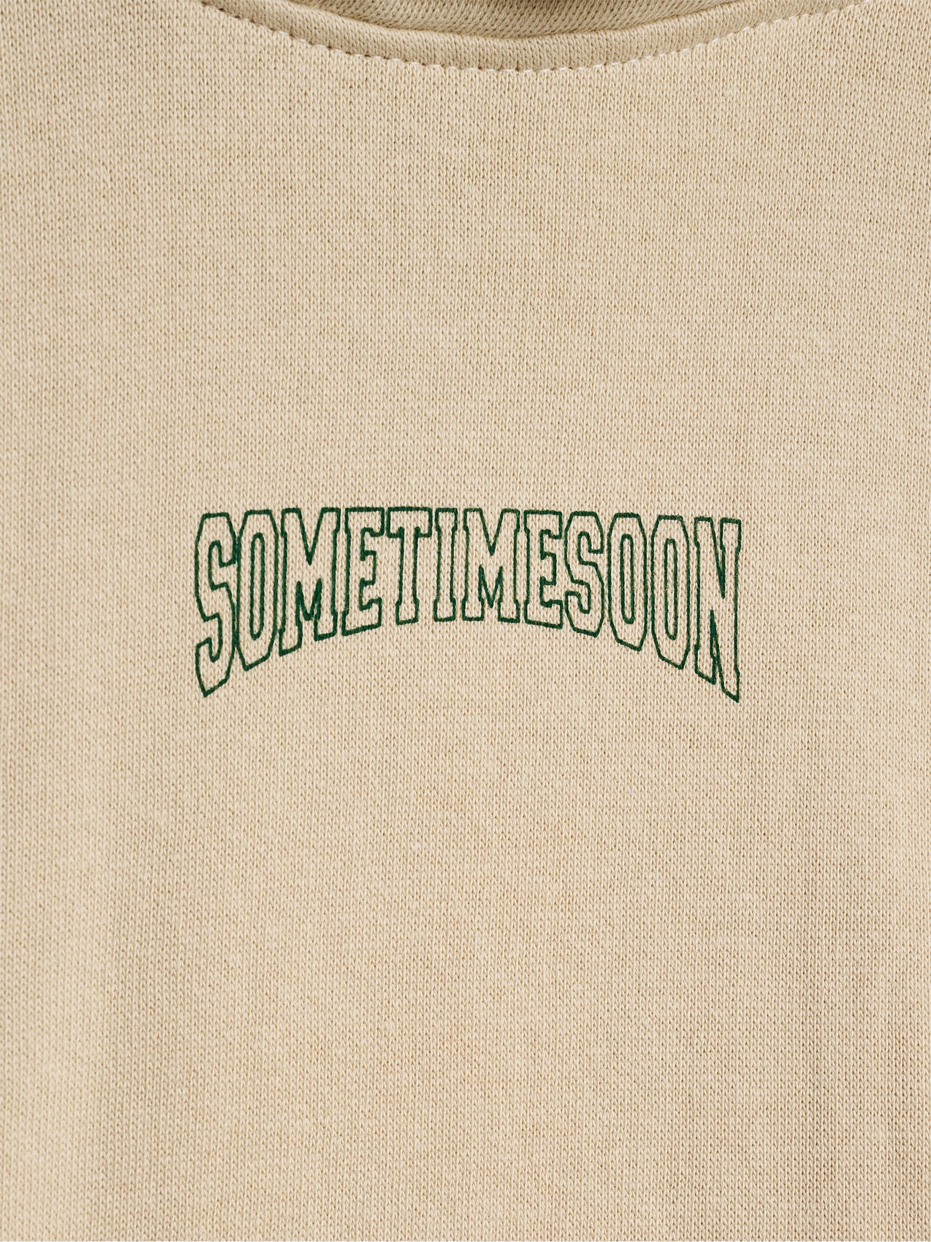 Sometime Soon Bluza z kapturem Stsorion dziecięca rozmiar 128, Fog, 8 Jahre