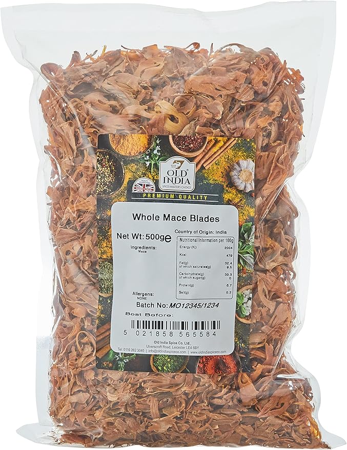 Old India Whole Mace Blades 500 g Amazon.co.uk Grocery