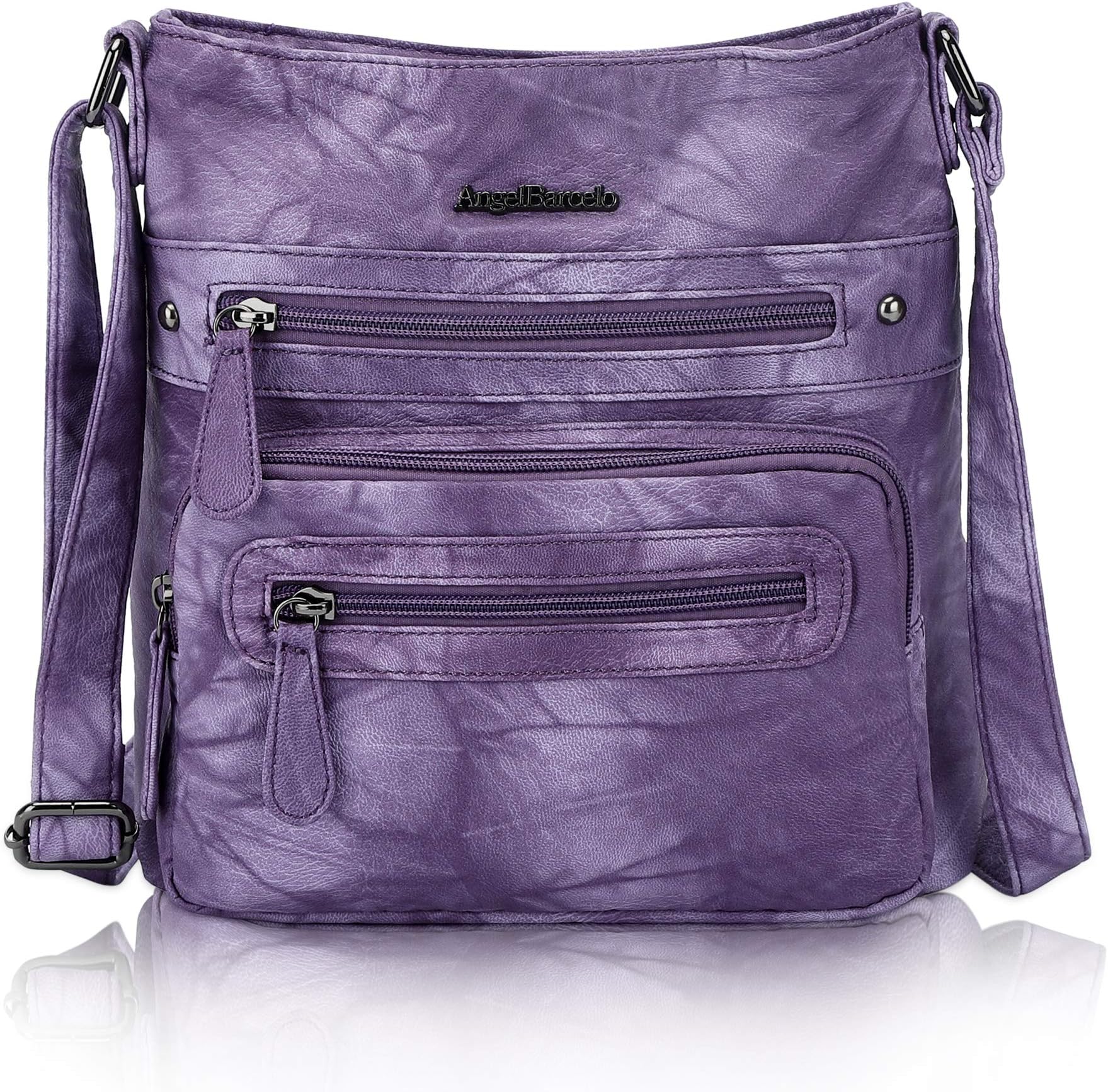 Angel BarceloCrossbody Bags for Women,Ultra Soft Leather Purses for Women