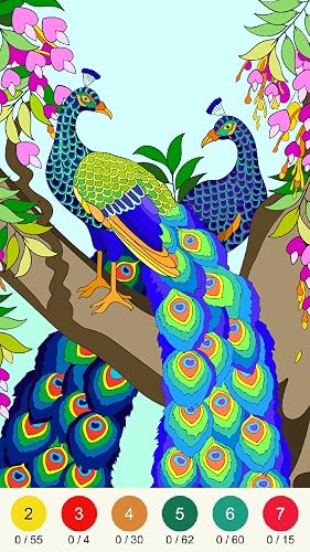 Wonder Color - Color by Numbers Free Coloring book for adults – vue 6