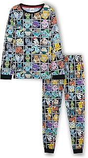 Pokemon Pyjamas for Kids, Pikachu Boys Pyjamas Set, Pokemon Gifts