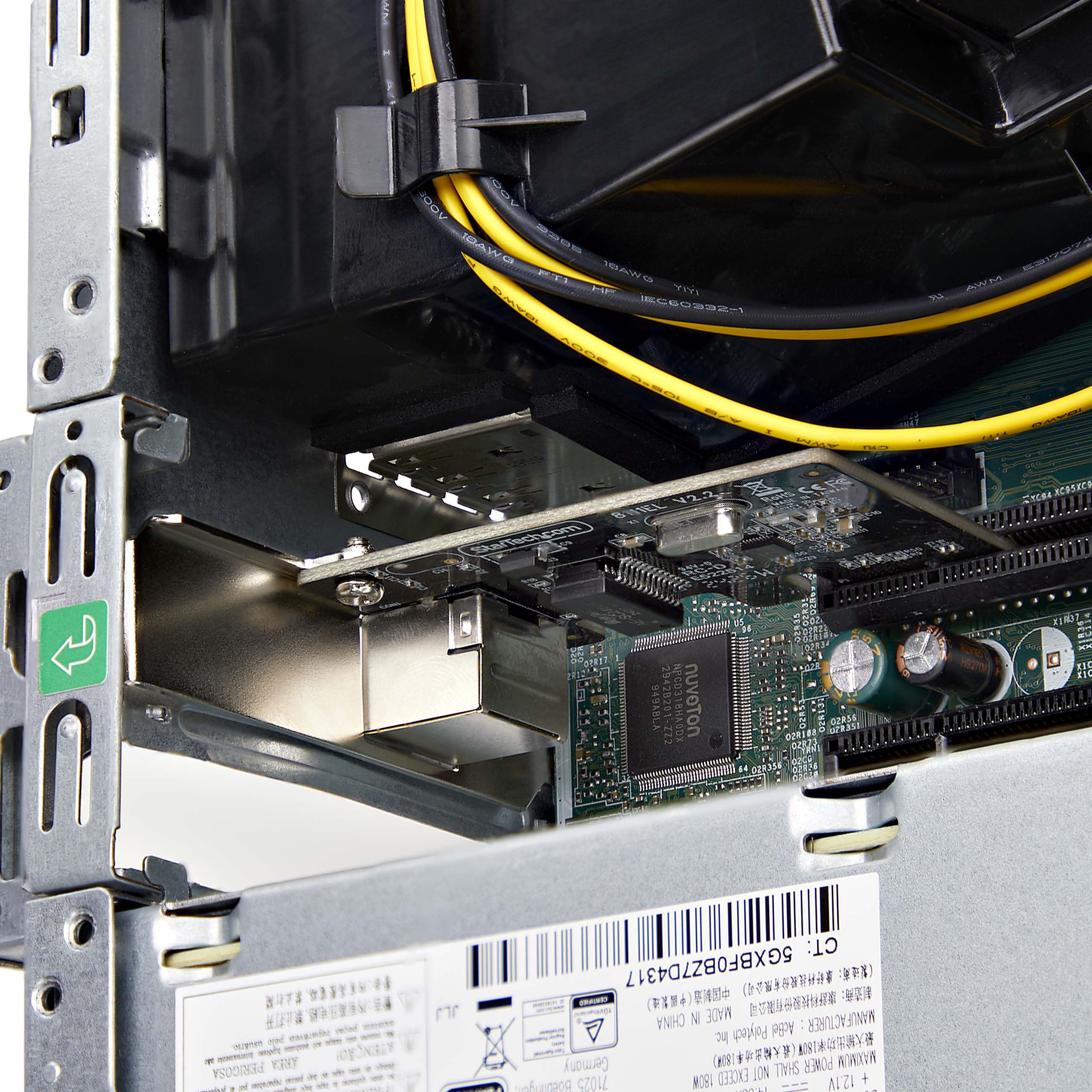 StarTech Carte Réseau PCIe Gigabit 1 Port, Profil Bas (ST1000SPEX2LT)