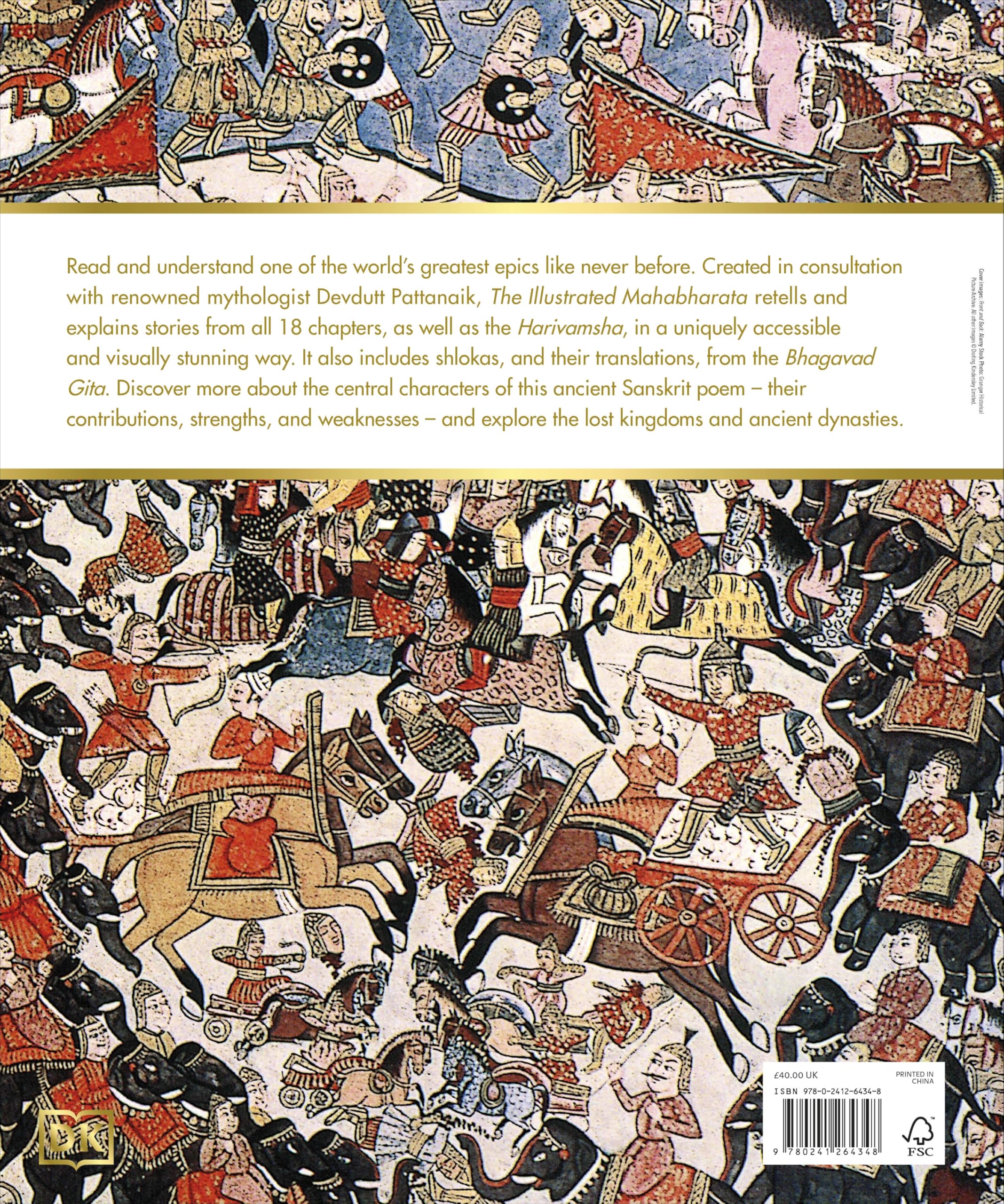The Illustrated Mahabharata: The Definitive Guide to India’s Greatest Epic