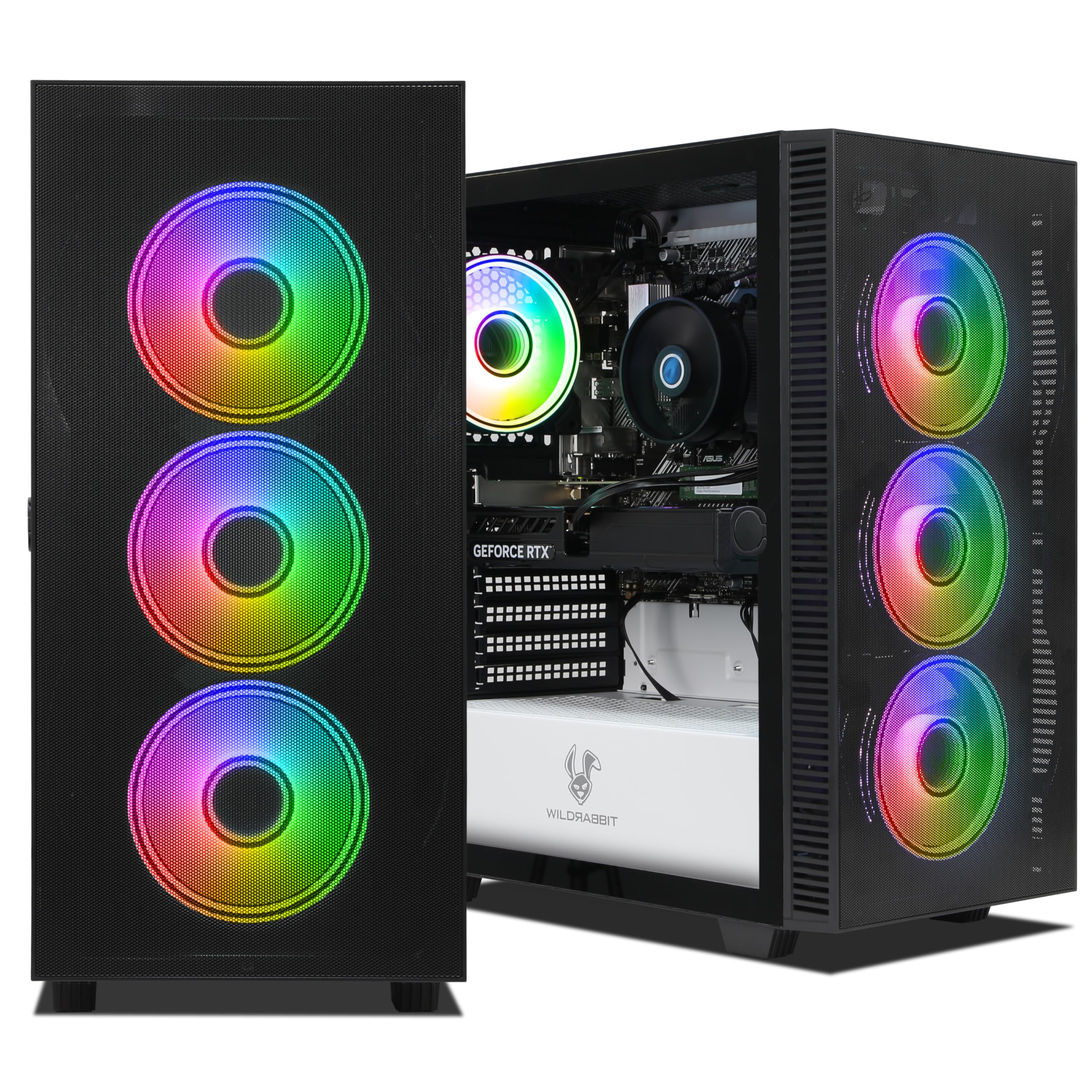Ankermann Cryon Gaming V3 | AMD Ryzen 7 5700X | Nvidia GeForce RTX 5060 8GB | 16GB RAM | 1TB NVMe SSD | Windows 11 | WiFi | Libre Office