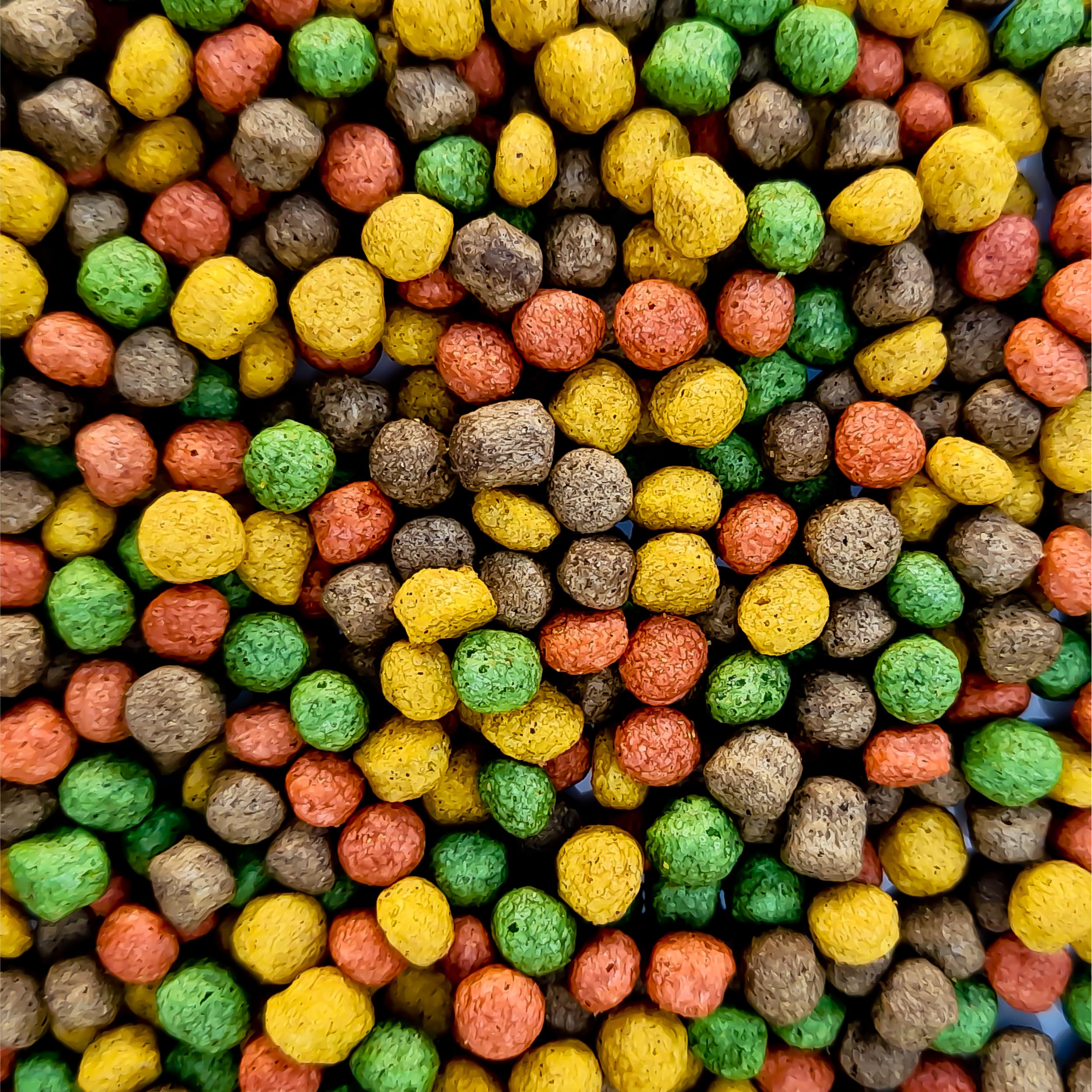 Multi-Mix Koifutter 6mm (15kg) - Der 4 Sorten Futtermix für Koi und Teichfische für ausgewogene Fisch-Ernährung mit Lachsöl, Spirulina, Astaxanthin und Wheatgerm