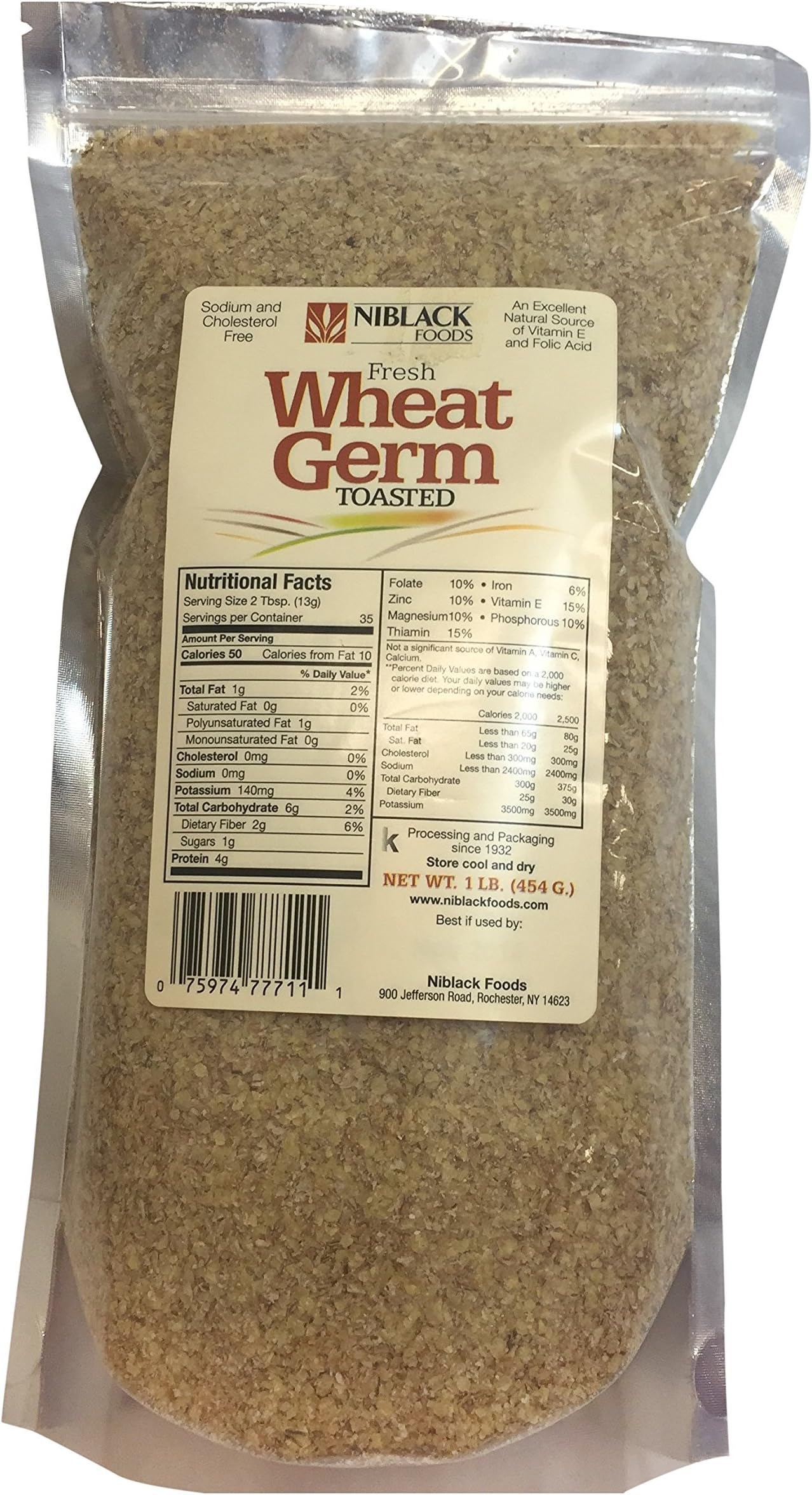 Niblack Fresh Toasted Wheat Germ