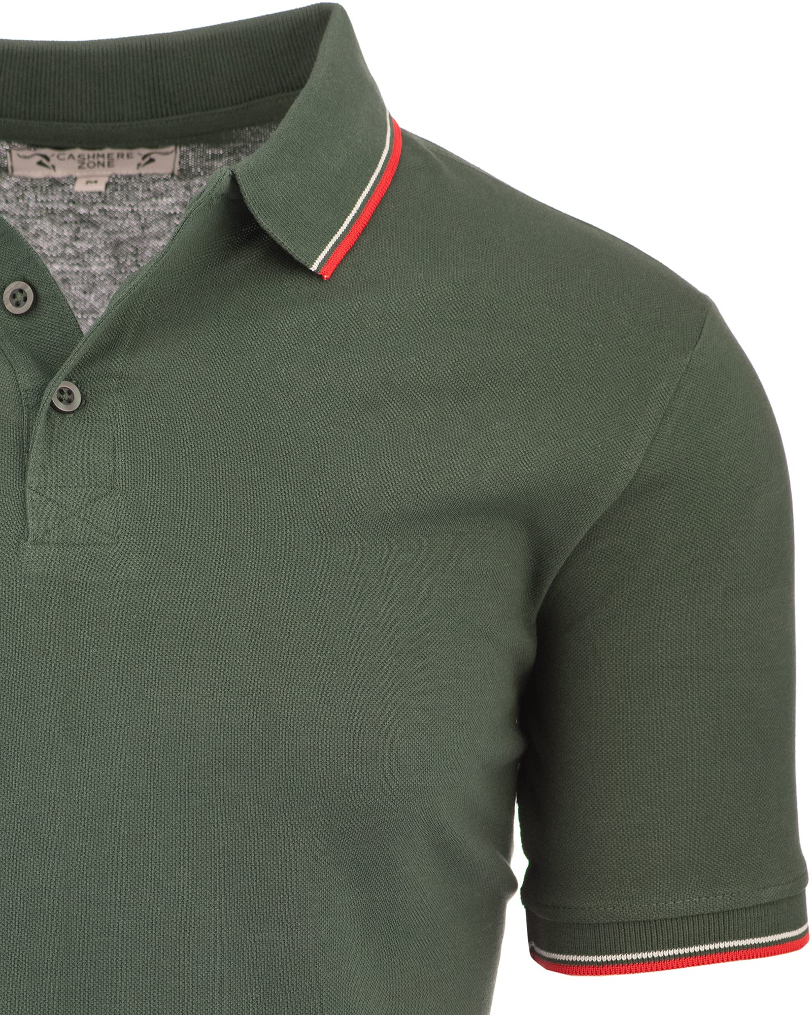 Herren Polo-Shirt Kurzarm aus Baumwoll-Piqué – Elegantes Sportshirt