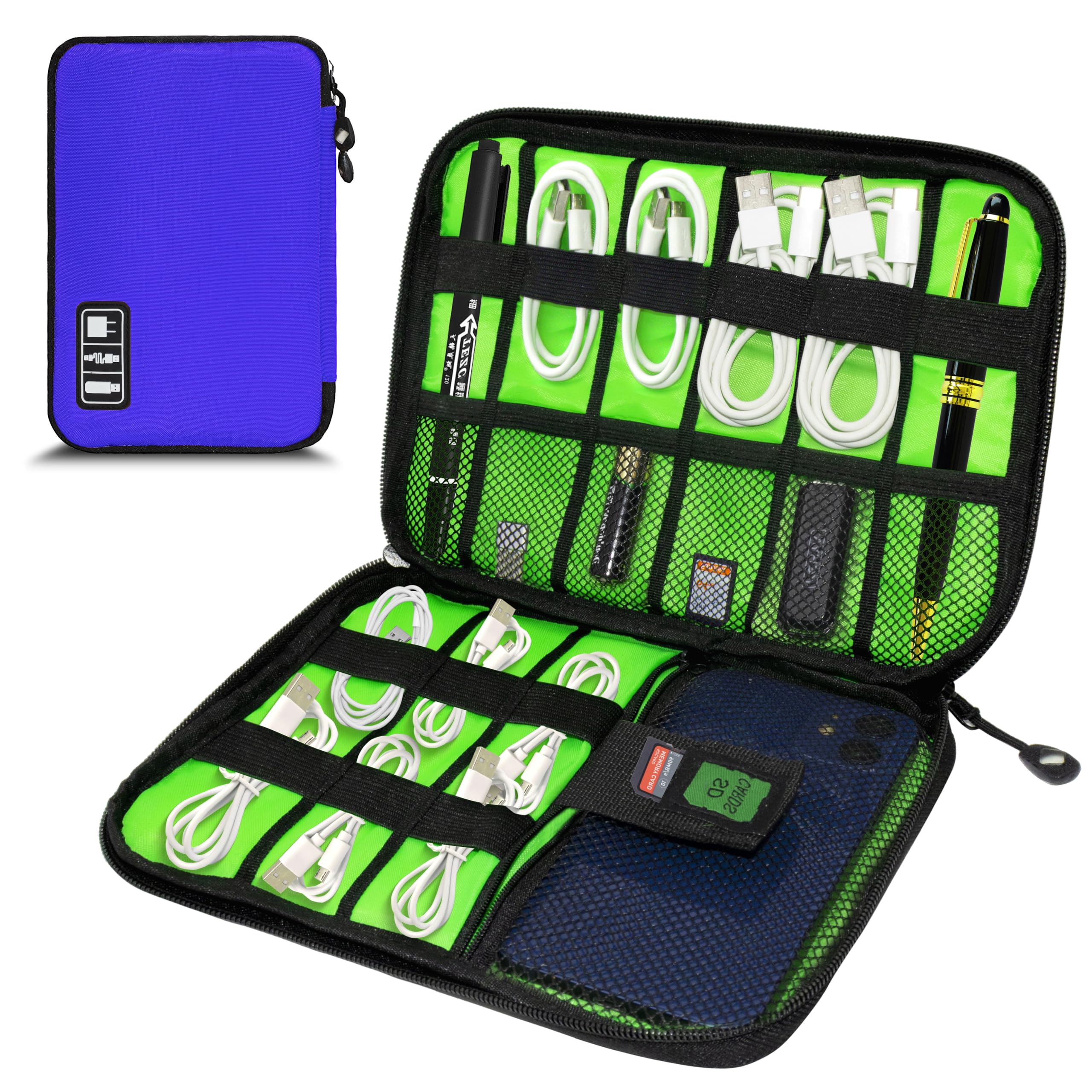 Electronics Organizer,Travel Cord Organizer Pouch,Cable Organizer Bags