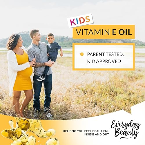 Miniatura 6 de Aceite orgánico de vitamina E Aceite de masaje nutritivo para bebés para hidratar la piel seca Sin fragancia y totalmente natural a base de