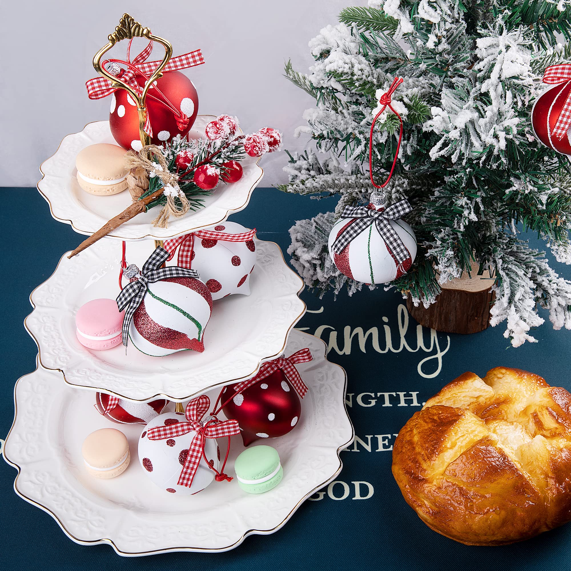 Amazon.com: Sfcddtlg 12 Pcs Peppermint Candy Ornament Set- 3.5 x Amazon.com: Sfcddtlg 12 Pcs Peppermint Candy Ornament Set- 3.5 x