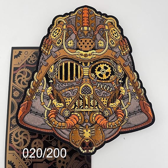 Steampunk #3 Darth Vader The Lord Embroidery Patch