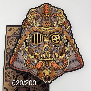 Steampunk #3 Darth Vader The Lord Embroidery Patch