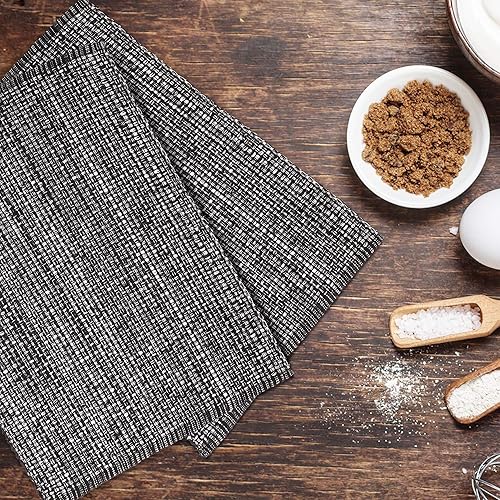 Miniatura 5 de Urban Villa Manteles individuales de Navidad para mesa de comedor, 100% algodón, 14 x 20 pulgadas, manteles individuales de gran tamaño, juego de 6