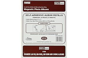 Enhance Your Photo Albums with Refill Pages for LM-100, LM-100D, and LM-100W