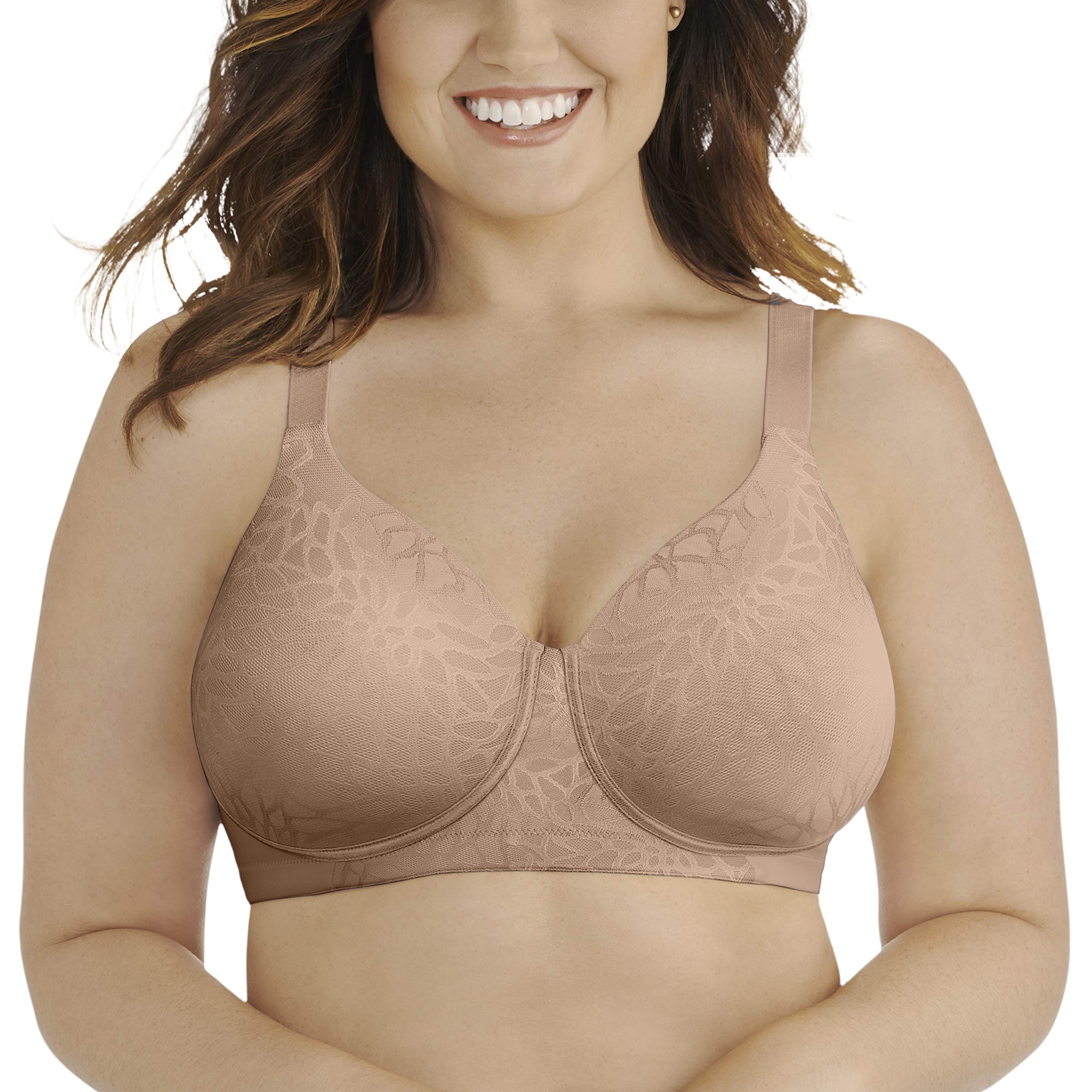 Vanity FairWomen's Beauty Back Full Figure Wirefree Bra Bra (pack of 1)