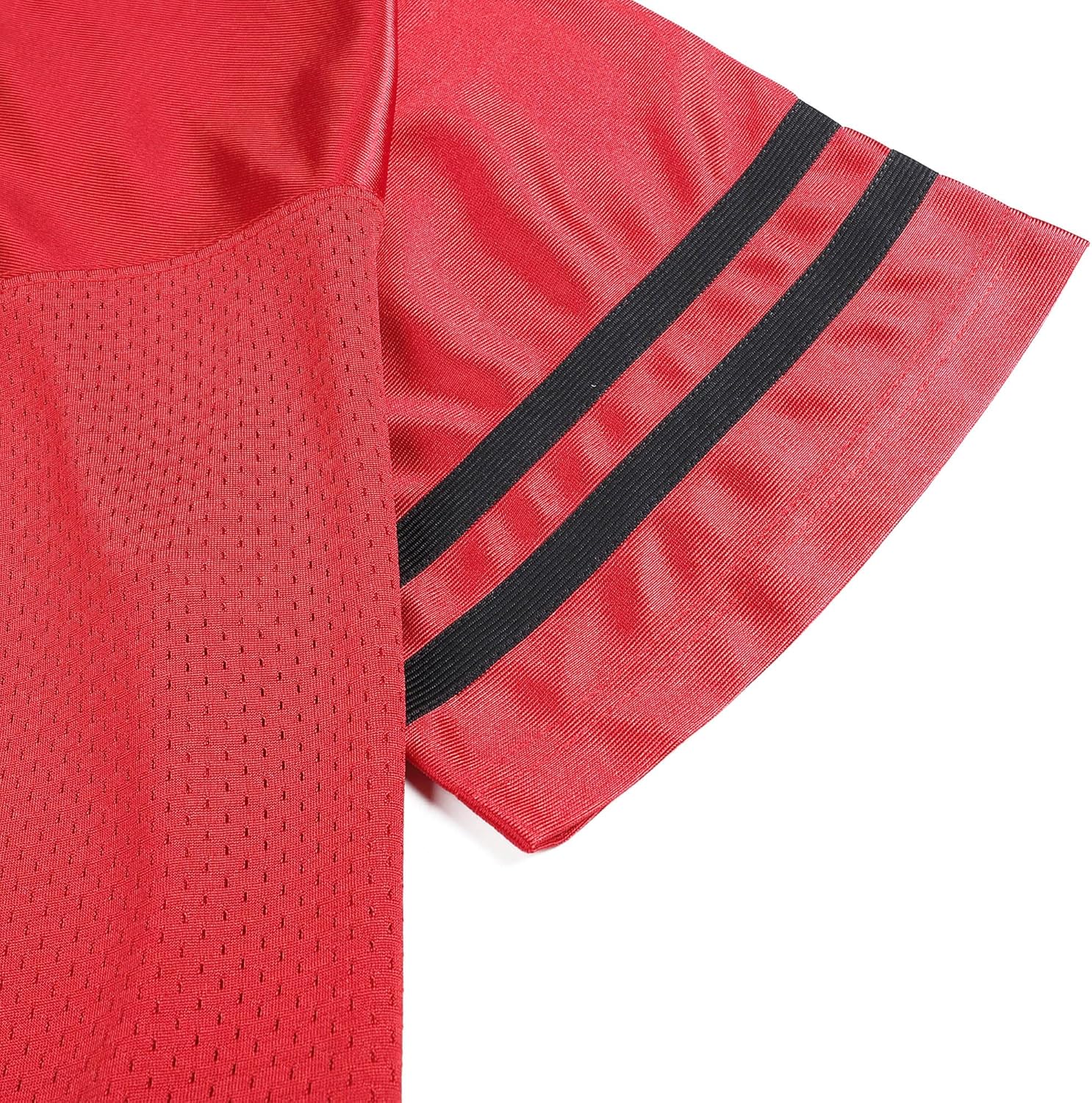 DEHANER Retro Classic Football Jerseys for Men Unisex Workout Dry-Fit Shirts Sports Uniforms Casual Tops - Image 5