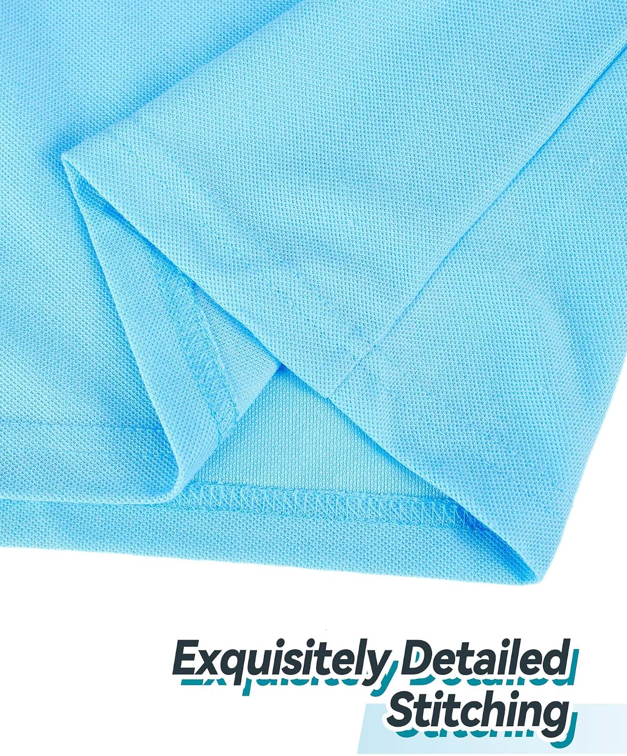 Boys Polo Shirts Summer Pique Short Sleeve Button Down Uniform for Kids Child Daily Wear