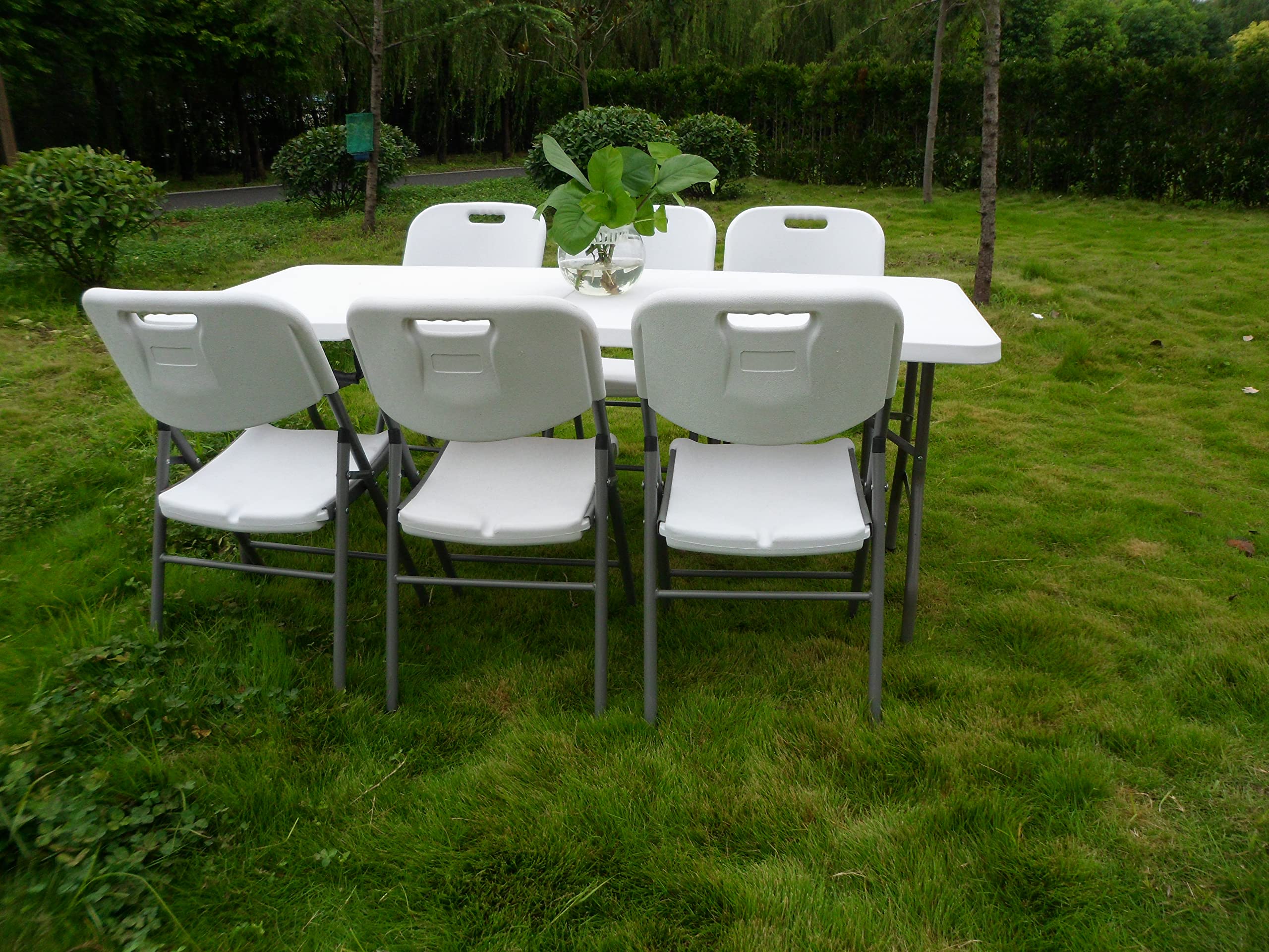 Linea Garden Friend Tavolo Rettangolare 183x76x74h cm Pieghevole horeca