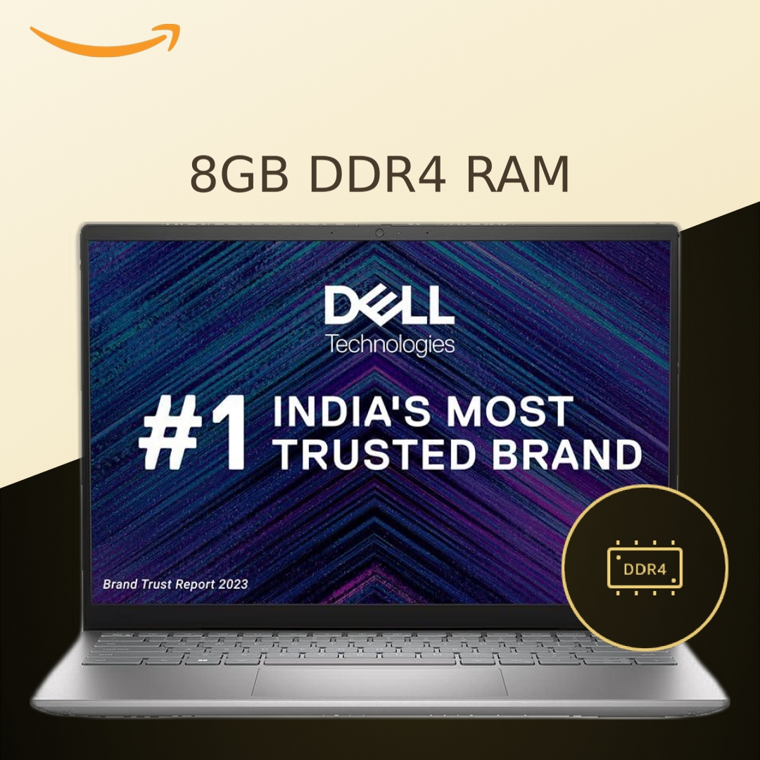 Dell Inspiron 5425 Laptop, AMD Ryzen 5-5625U Processor/ 8GB/ 512GB