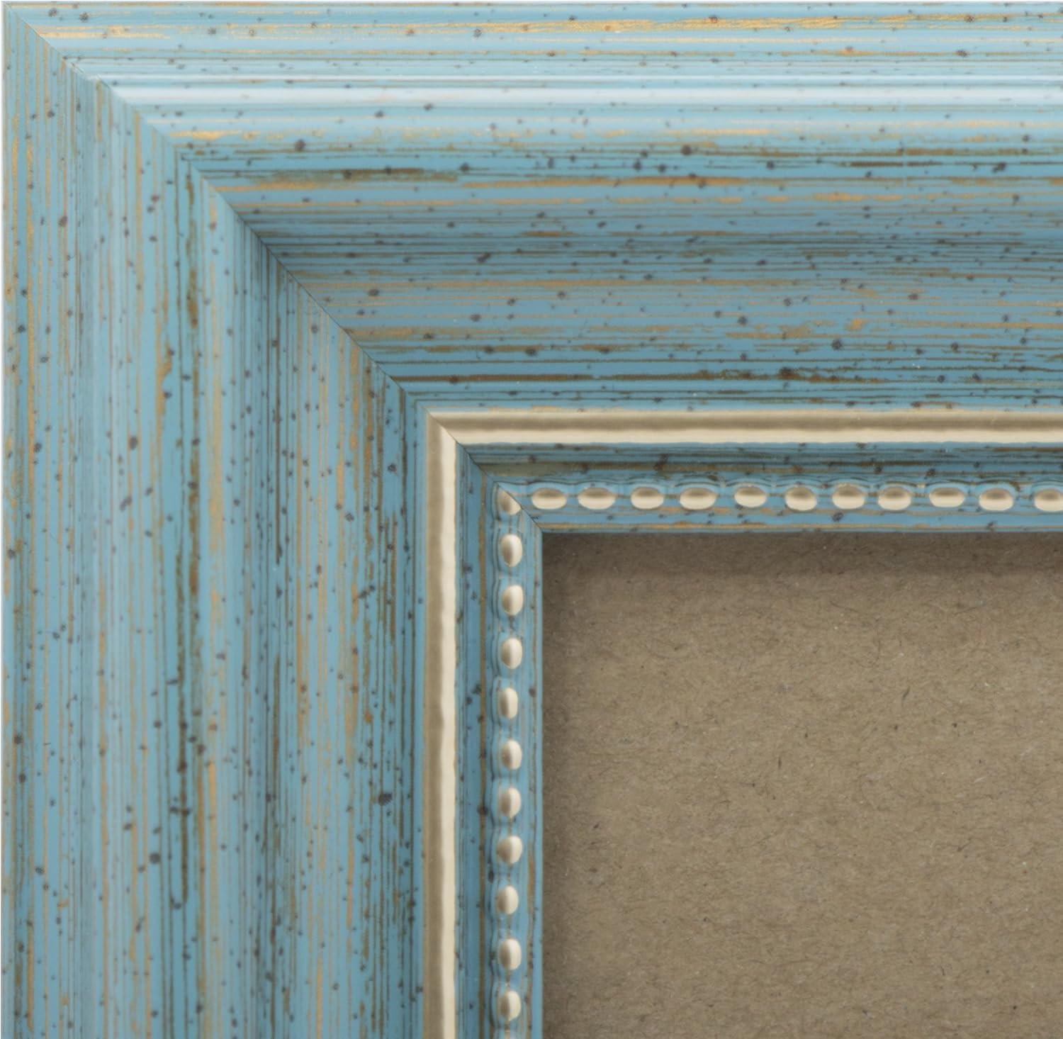 EcoHome 5x7 Picture Frame Antique Teal - Mount Desktop Display, Frames