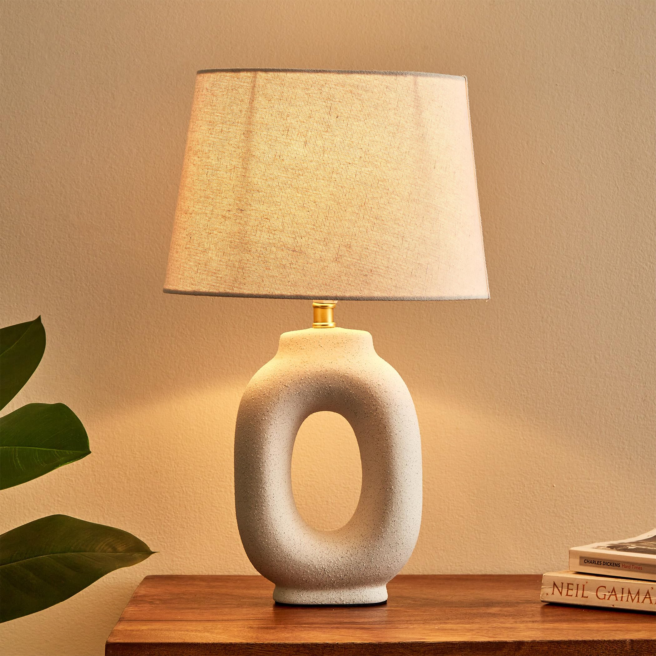 Home Centre Riviera Dune Ceramic Table Lamp-image-35