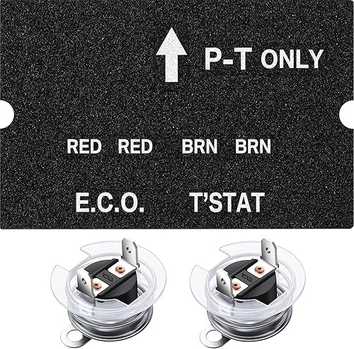 Handylife - Conjunto de termostato de calentador de agua para autocaravana, pieza de repuesto de termostato ECO para Atwood 91447, piezas de