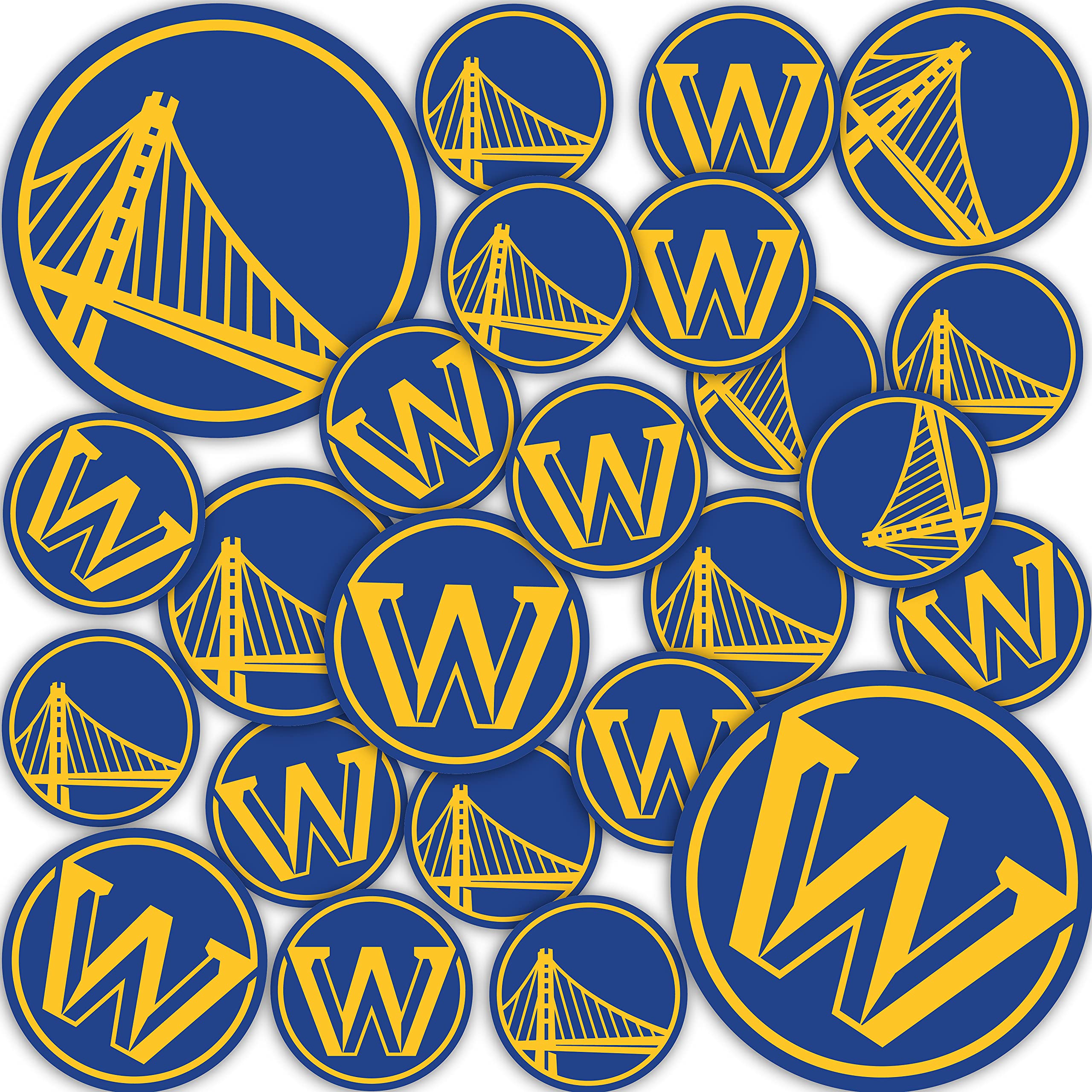 Amazon.com: Golden State Warriors NBA Officially Licensed Sticker Vinyl  Decal Laptop Water Bottle Car Scrapbook (Type 1-1) : Sports & Outdoors