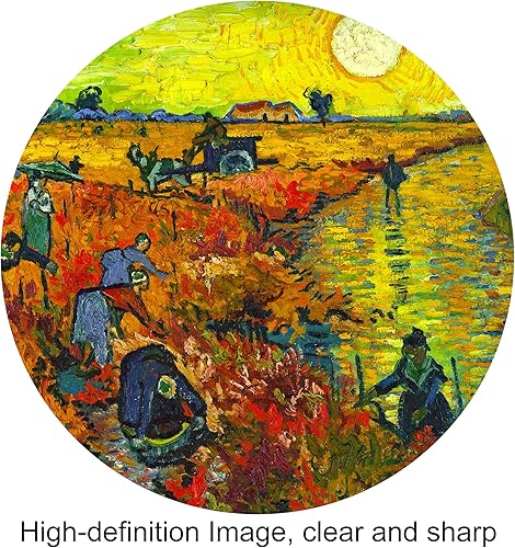 Miniatura 1019 de A&T ARTWORK The Starry Night de Vincent Van Gogh. Tamaño del marco: 36 x 30 pulgadas, tamaño de la imagen: 30 x 24 pulgadas, reproducciones clásicas