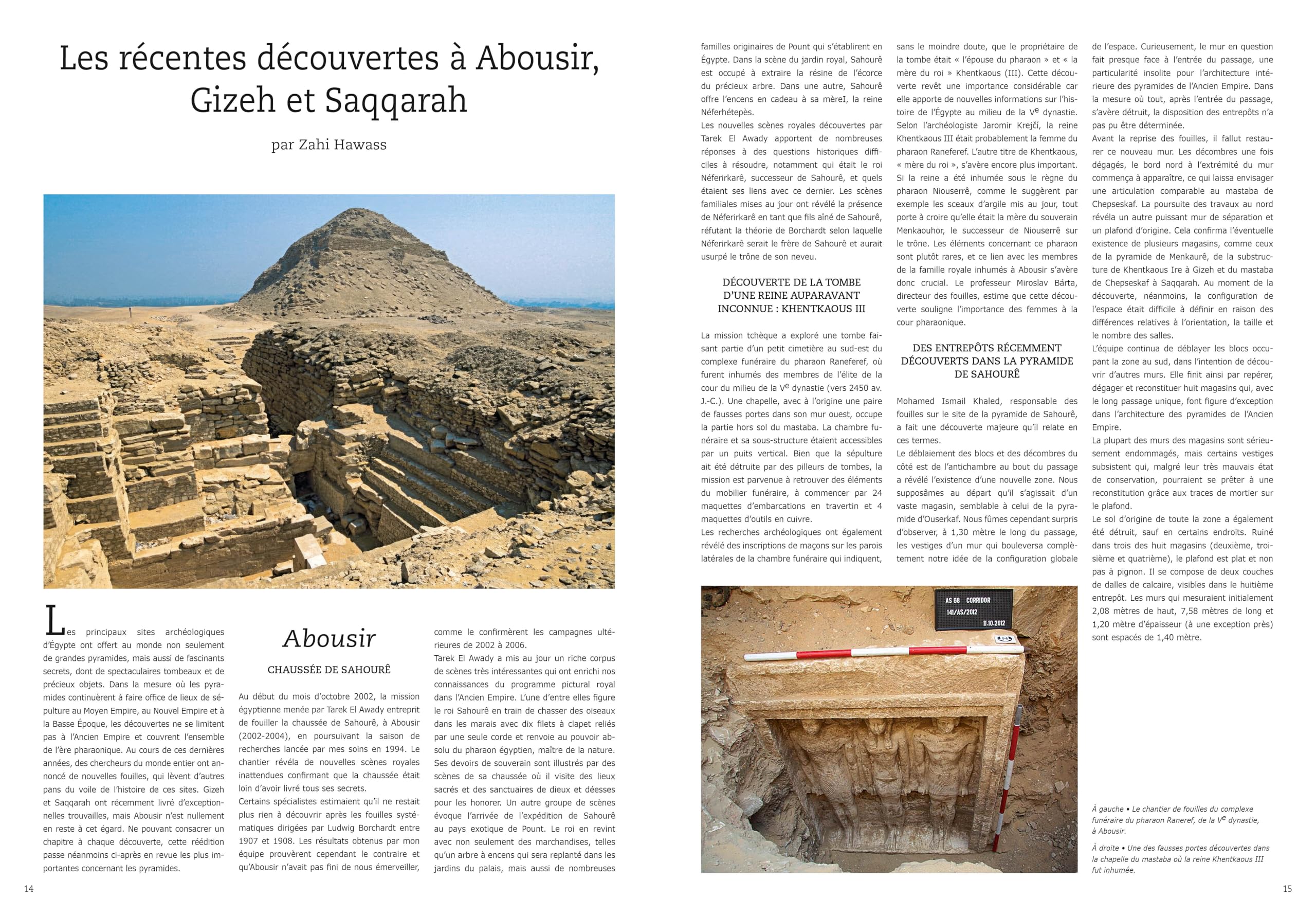 Pyramides: Trésors, mystères et nouvelles découvertes d'Egypte