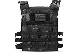 Tacticon Battle Vest V2: The Ultimate Kids' Bullet Proof Vest with Real Plates