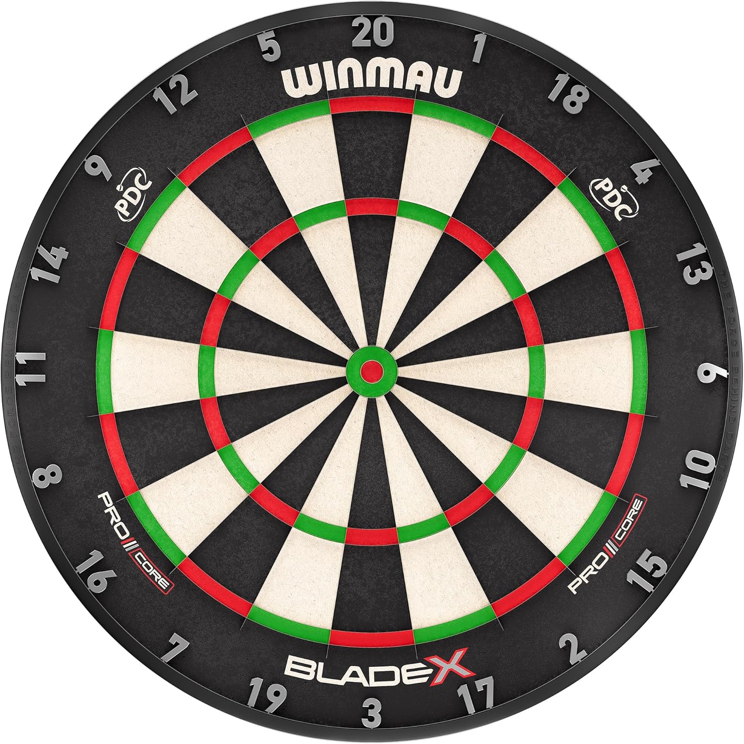 Winmau Blade X & Blade 6 Series Dartboards - Professional PDC Official Tournament Dart Board, Ultra-Thin Wire System, High-Density Sisal Construction
