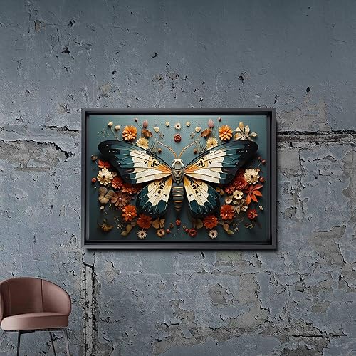 Miniatura 7 de Boho Nursery Wall, Butterfly Wall Decor Prints Art, Butterfly Art prints, Toddler Bedroom Bathroom Room Playroom Classroom Cute Modern Boho Print