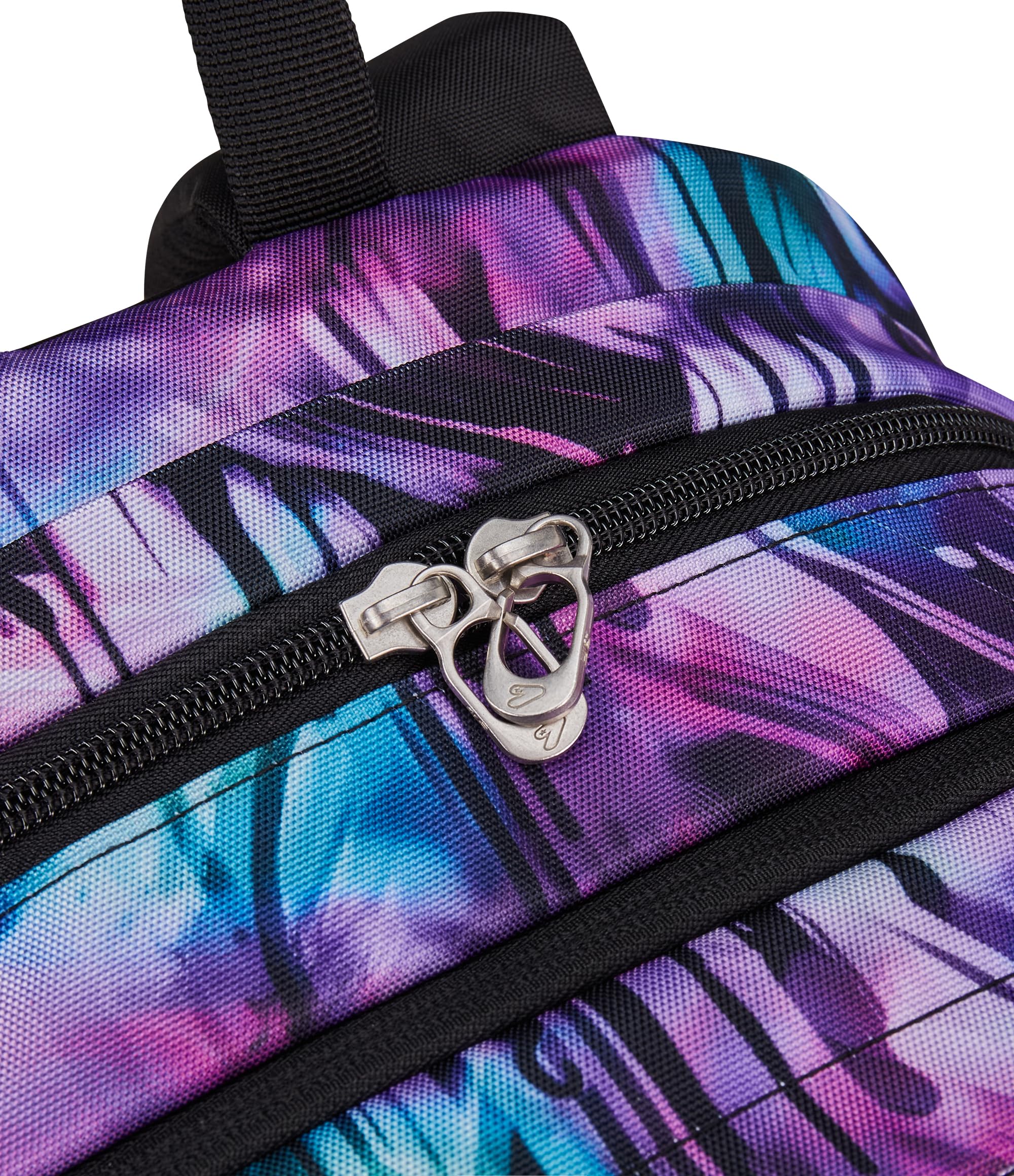 Seven Zaino Scuola The Double Pro XXL Detach, Viola, 34 L, Doppio Scomparto, Cuffie wireless incluse, Zaino Staccabile e reversibile, Tasca porta pc, Tasche multiuso, Scuola media e superiore, Ragazza