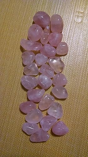 Miniatura 2 de 3cuarzo rosa piedras decorativas piedras preciosas cristales curación Rocks suministros de Wiccan